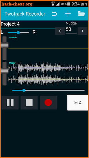 Twotrack studio recorder screenshot