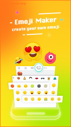 Typany Keyboard - Themes & GIF, DIY, Emoji Maker screenshot