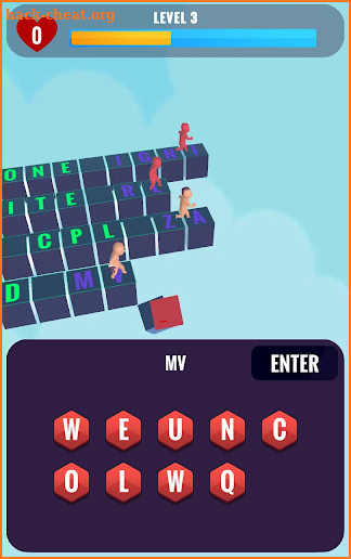 Type runner screenshot