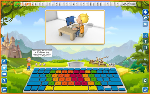 Typing Fingers screenshot