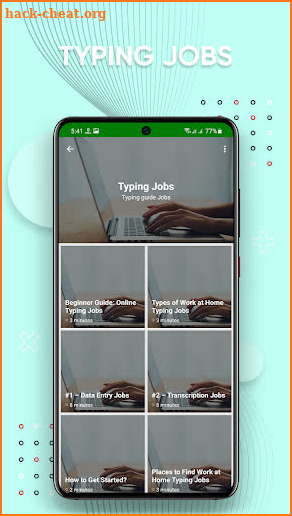 Typing Job - Earn with writing work guide screenshot