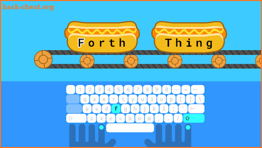 Typing Land screenshot