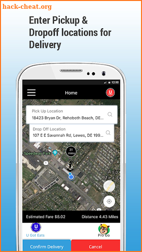 U Got Ride Delivery screenshot