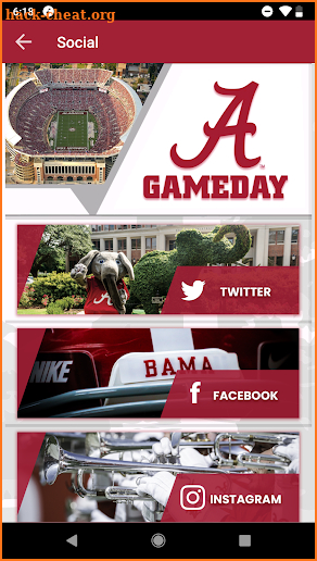 UA - Gameday screenshot