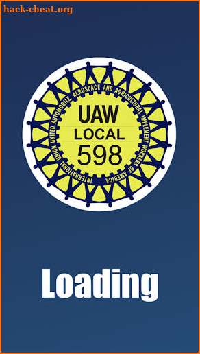 UAW Local 598 screenshot