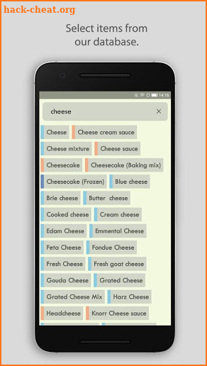 überliste - shopping list screenshot