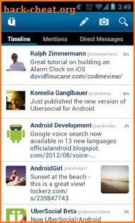 UberSocial PRO for Twitter screenshot