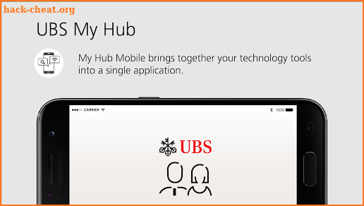 UBS My Hub screenshot