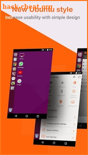 Ubuntu Style Launcher screenshot