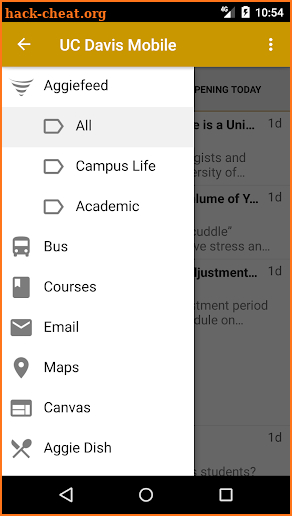 UC Davis Mobile screenshot