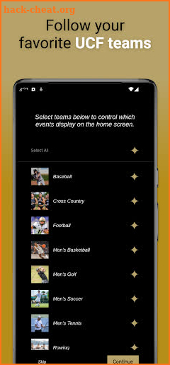 UCF Knights screenshot