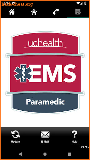 UCHEMS Protocols screenshot