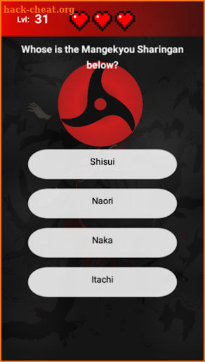 Uchiha Quiz screenshot