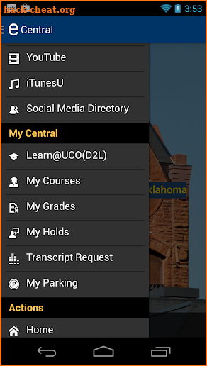 UCO Central screenshot