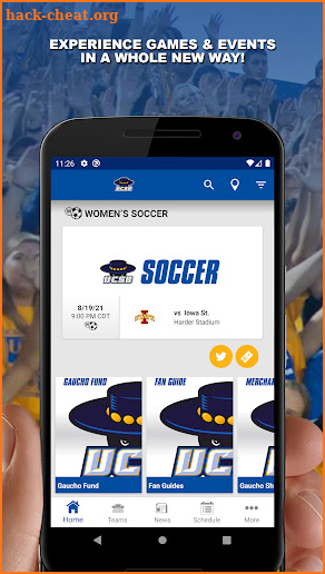 UCSB Gaucho GAMEDAY screenshot