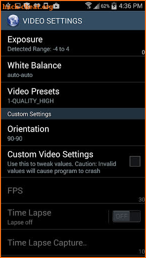 UCV Background Video Recorder screenshot