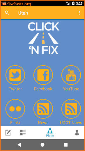 UDOT Click ‘n Fix screenshot