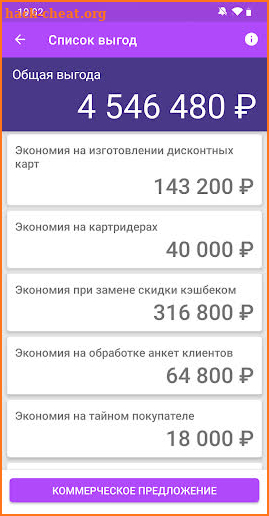 UDS Profit Calculator screenshot