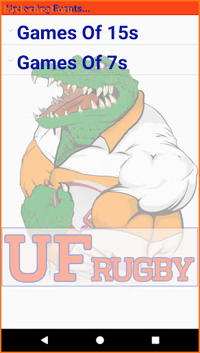 UF Rugby screenshot