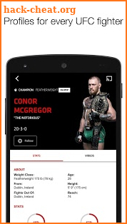 UFC screenshot