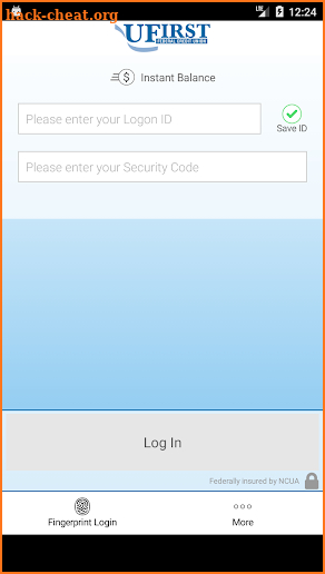 UFirst Federal Credit Union screenshot