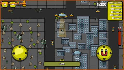 UFO WAR screenshot