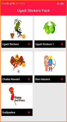 Ugadi Stickers For Whatsapp screenshot