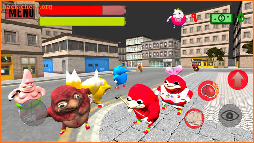 Ugandan Simulator. Knuckles Survival screenshot