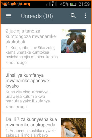 UJANJA WA MAPENZI screenshot