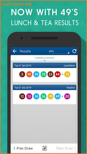 🇬🇧 UK Lotto & Euromillions & 49s Results screenshot