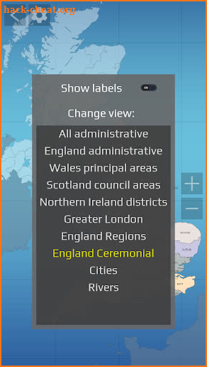 UK Map Quiz screenshot