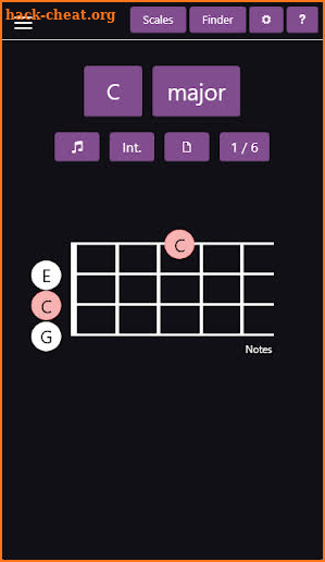 Ukulele Chords & Scales screenshot