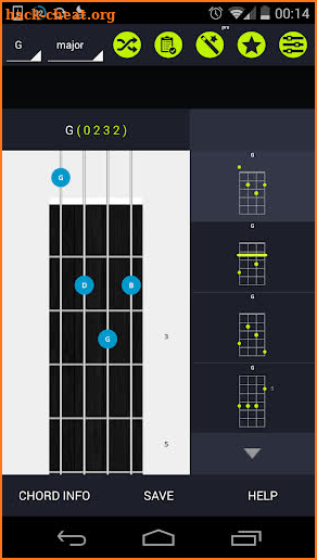 Ukulele Chords Pocket - Free Chord charts screenshot