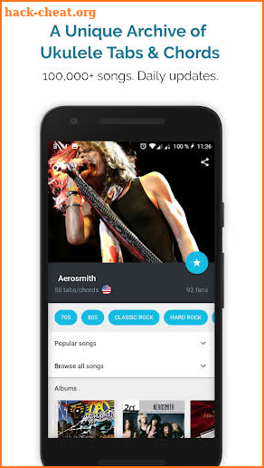 Ukulele Tabs & Chords screenshot
