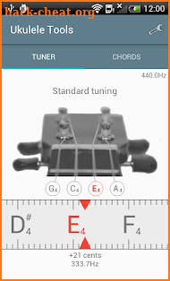 Ukulele Tuner screenshot