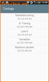 Ukulele Tuner screenshot