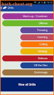 UltiCoach Drills screenshot