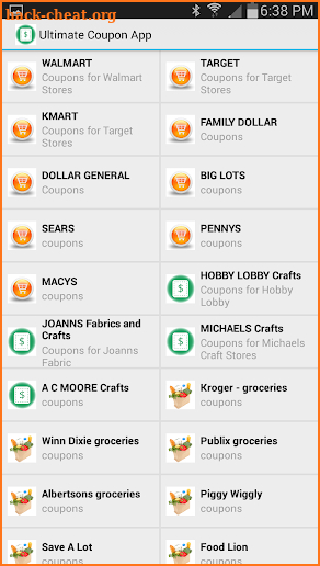 Ultimate All Coupons App screenshot