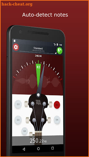 Ultimate Banjo Tuner 🎵 5 Strings Banjo Tuning App screenshot