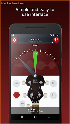 Ultimate Banjo Tuner 🎵 5 Strings Banjo Tuning App screenshot