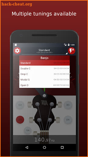 Ultimate Banjo Tuner 🎵 5 Strings Banjo Tuning App screenshot