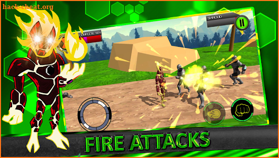 Ultimate Ben 10 Force 3D - World Defender screenshot