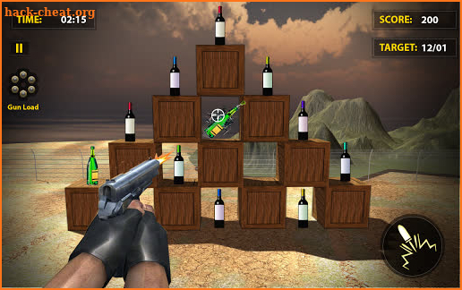 Ultimate Bottle Shooting Game 2 screenshot