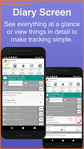 Ultimate Food Value Diary - Diet & Weight Tracker screenshot