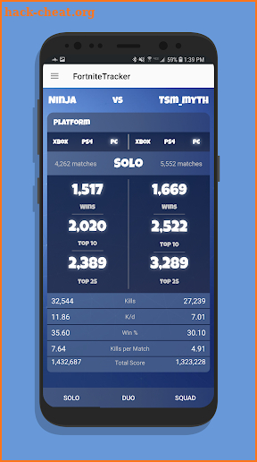 Ultimate Fortnite Companion - Stats and more! screenshot