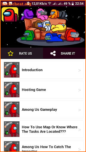 Ultimate Guide For AMONG US screenshot