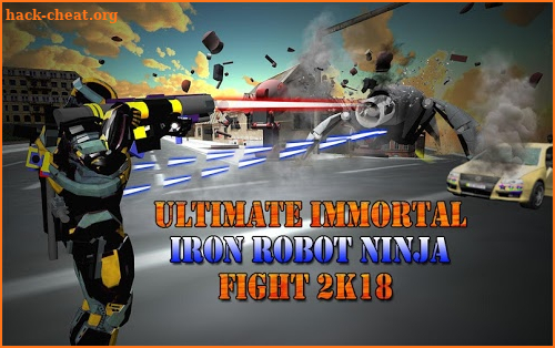 Ultimate Immortal Iron Robot Ninja Fight 2018 screenshot