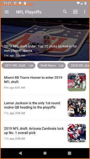 Ultimate NFL Playoffs App screenshot