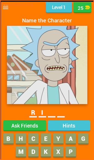 Ultimate Rick and Morty Quiz screenshot