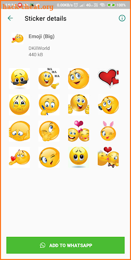 Ultimate Stickers for WhatsApp screenshot